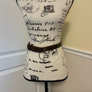 LOUIS VUITTON MONOGRAM VINTAGE BUCKLE BELT